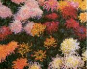 Claude Monet Chrysanthemums  sd china oil painting reproduction